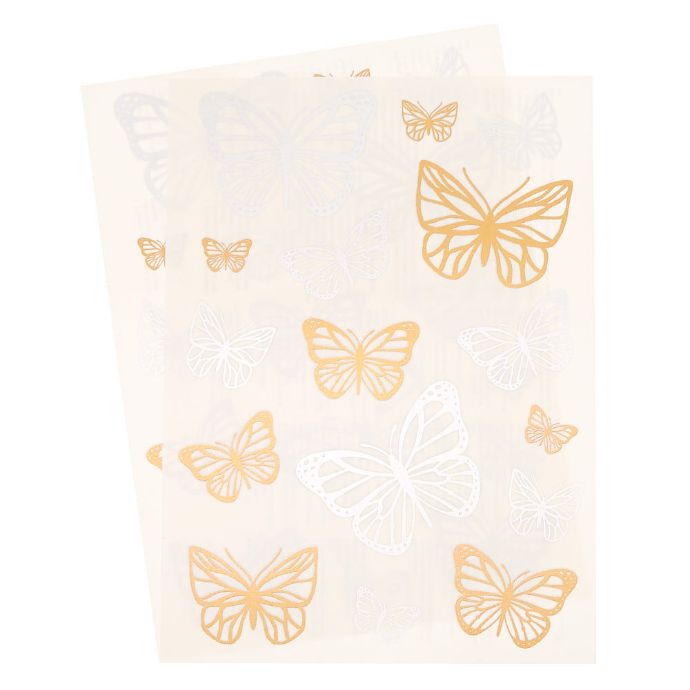Large Butterfly Temporary Tattoos,