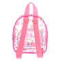 Claire&#39;s Club Transparent Sweet Treats Small Backpack - Pink,