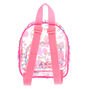 Claire&#39;s Club Transparent Sweet Treats Small Backpack - Pink,
