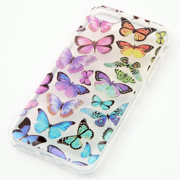 Colourful Butterfly Protective Phone Case - Fits iPhone&reg; 6/7/8/SE,