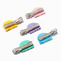 Bright Rainbow Hair Clips - 5 Pack,