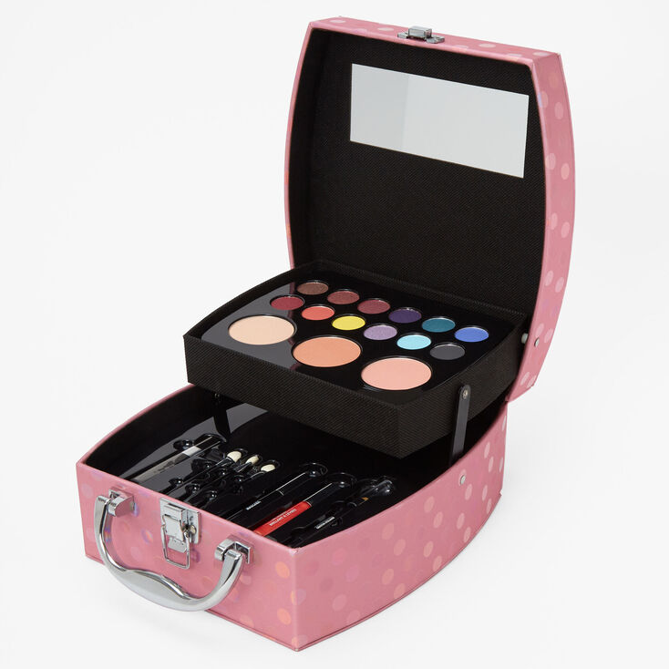 Pink Polka Dot Makeup Set,