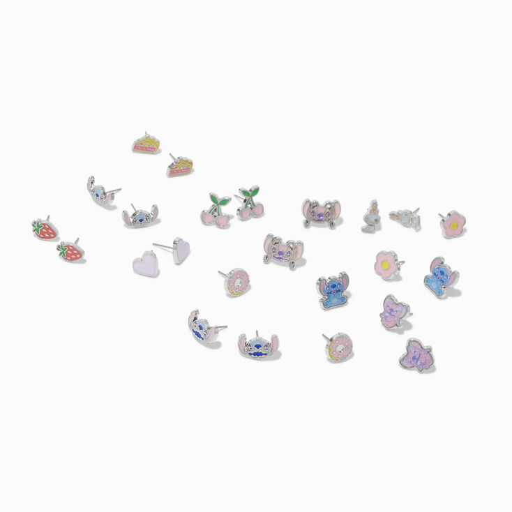 Disney Stitch BFF Stud Earring Set - 12 Pack,