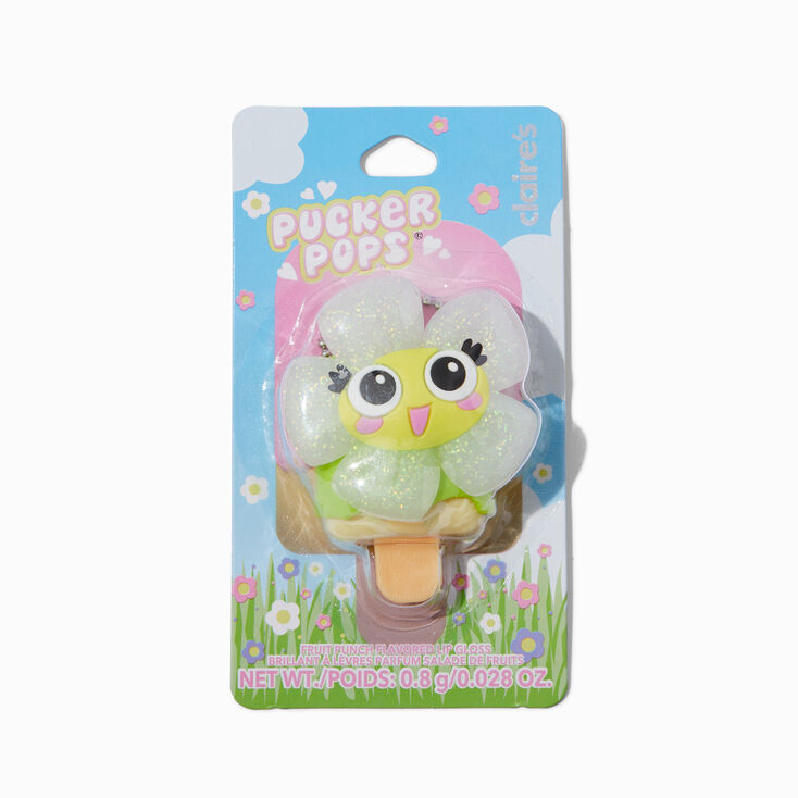 Pucker Pops&reg; Sunflower Lip Gloss - Fruit Punch,