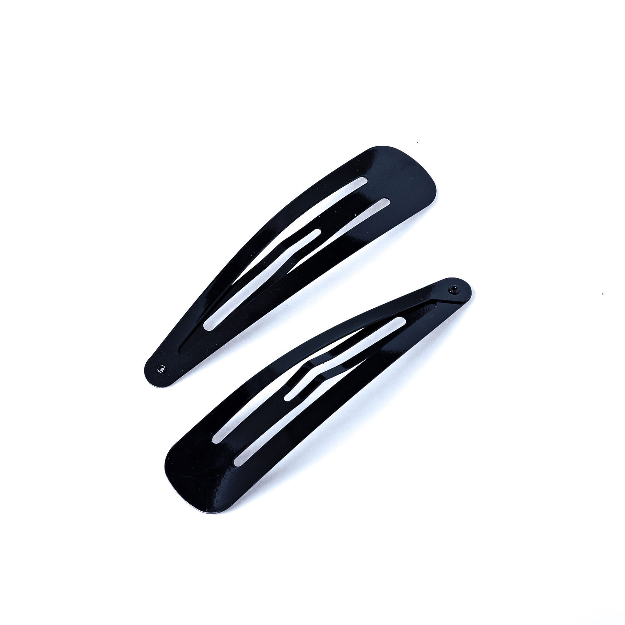 Jumbo Snap Hair Clips - Black, 2 Pack | Claire's