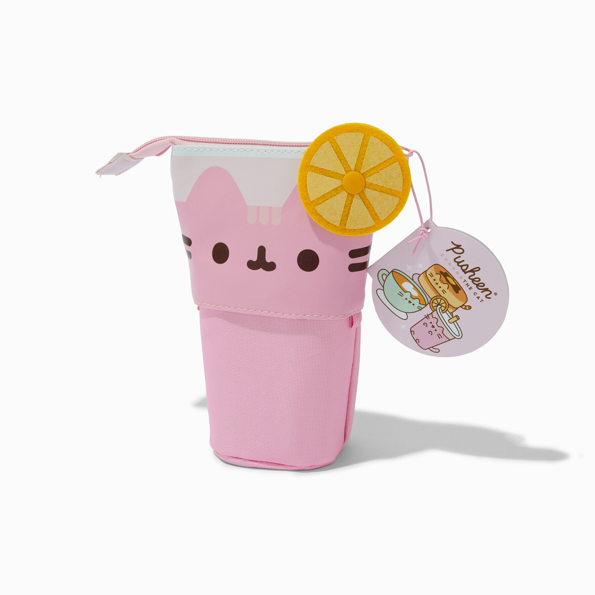 View Claires Pusheen Lemonade Pencil Case Pink information