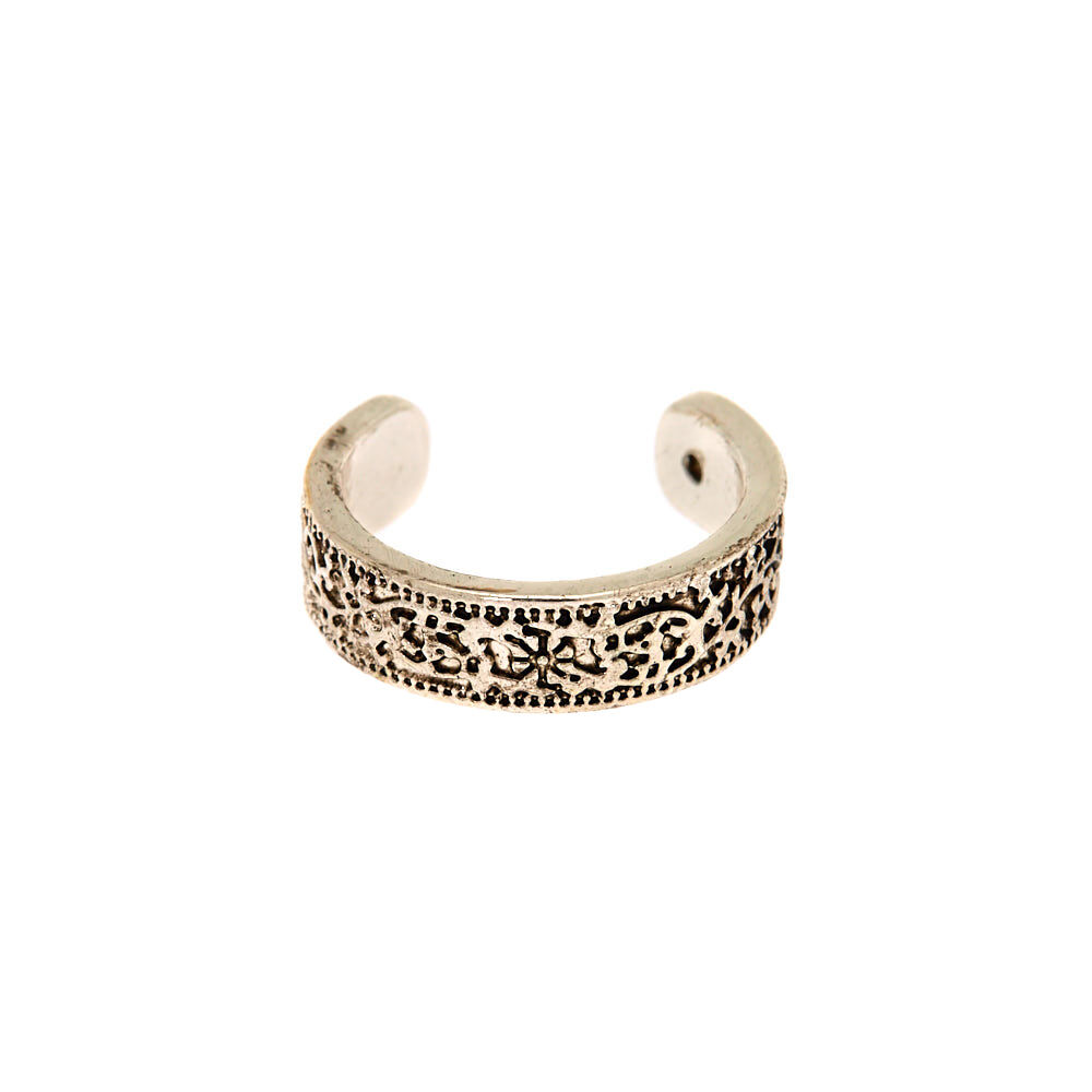 Silver Antique Toe Ring,