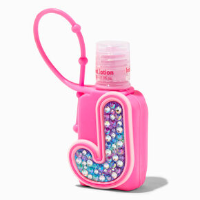 Initial Hand Lotion - Pink, J,