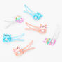 Claire&#39;s Club Glitter Critter Snap Hair Clips - 6 Pack,