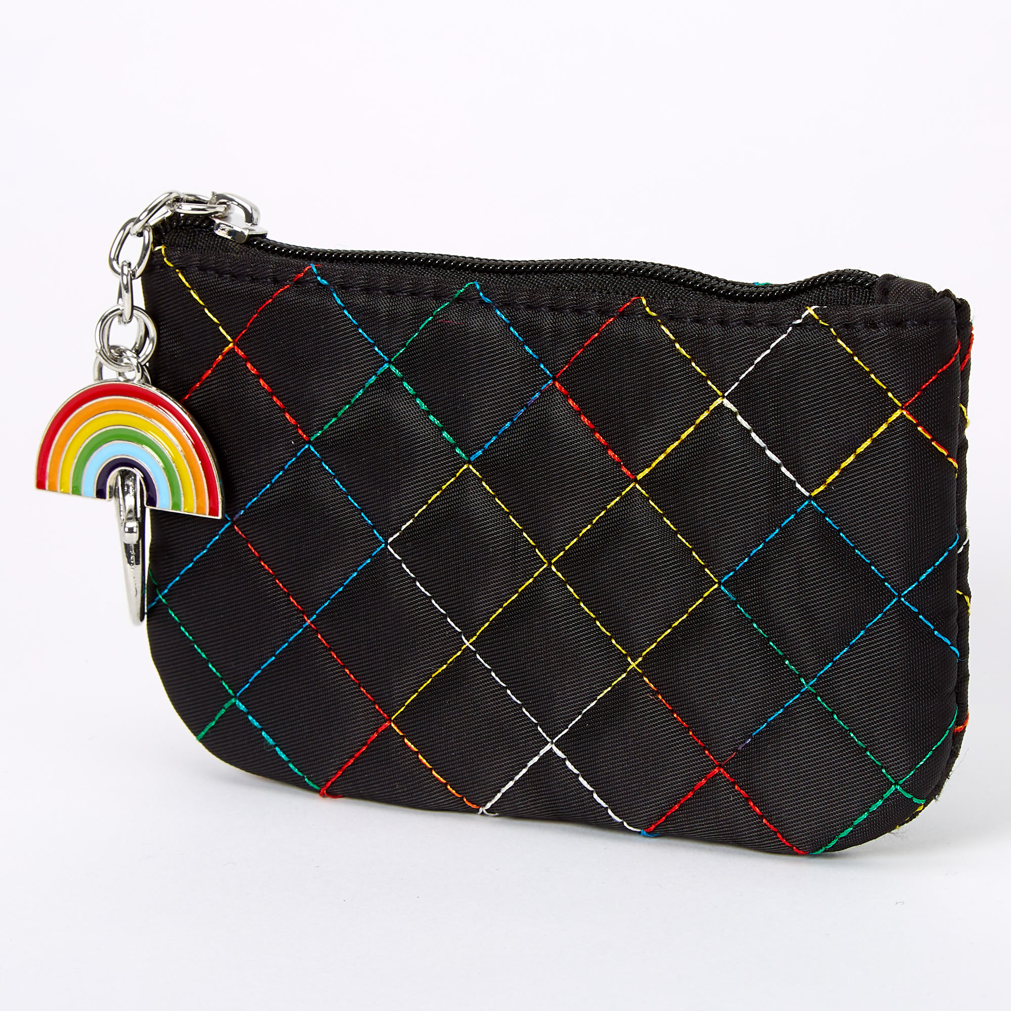 Rainbow quilted purse 2025