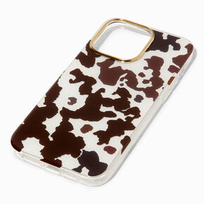 Cow Print Protective Phone Case - Fits iPhone 14 Pro Max,