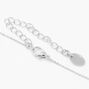 Silver-tone 3D Butterfly Pendant Necklace,