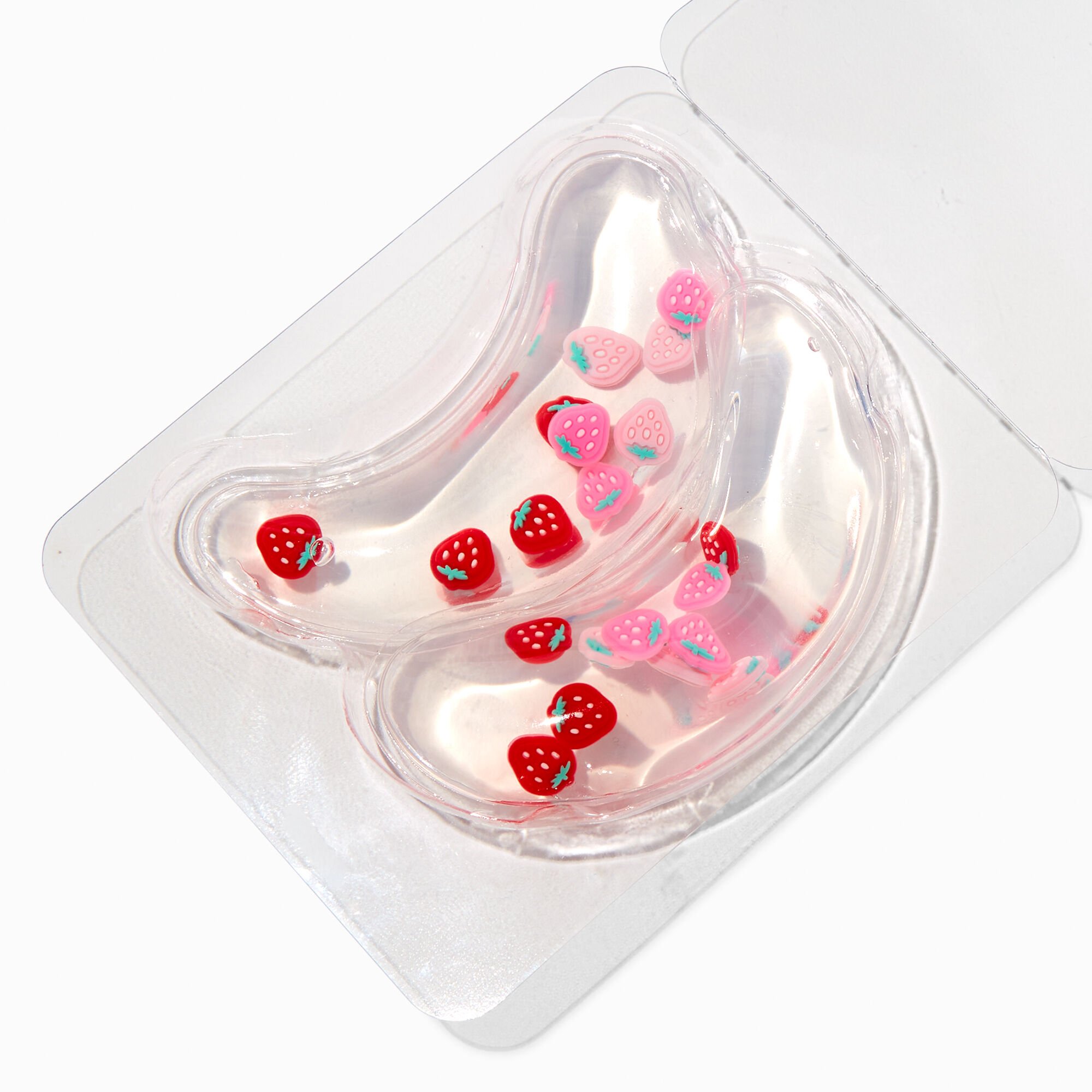 Strawberry Reusable Gel Eye Patches - 2 Pack,