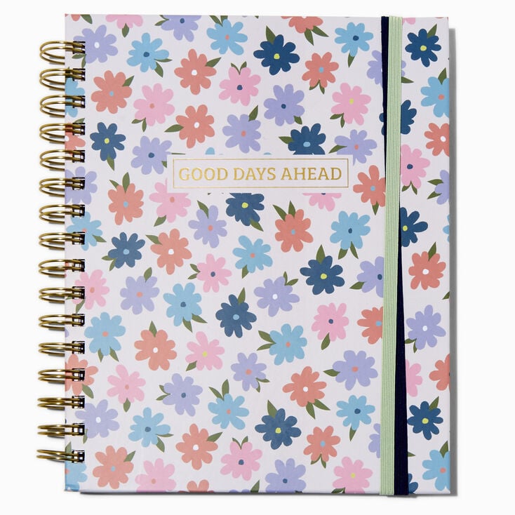 &quot;Good Days Ahead&quot; Floral Weekly Planner,