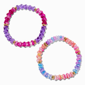Claire&#39;s Club Jeweled Balloon Stretch Bracelets - 2 Pack,