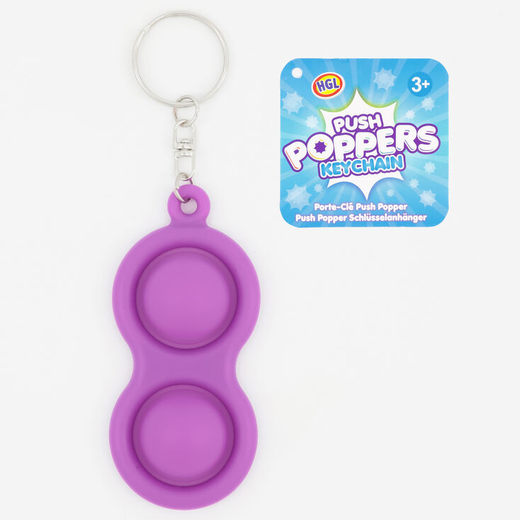 Push Poppers Fidget Toy Keyring &ndash; Styles May Vary,