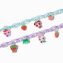 Claire&#39;s Club Costume Critters Plastic Clear Chain Bracelets - 2 Pack,