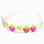 White Strawberry Headband,