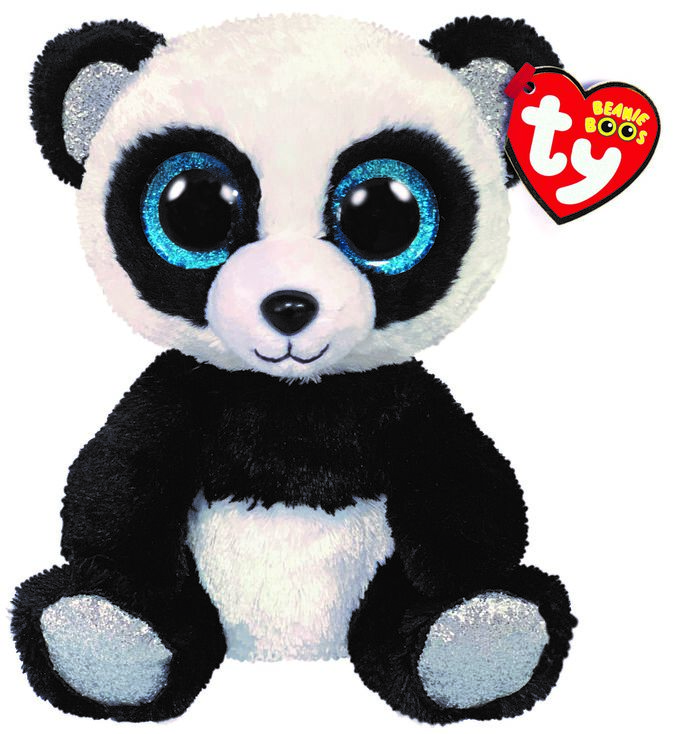 Ty&reg; Beanie Boo Bamboo the Panda Plush Toy,