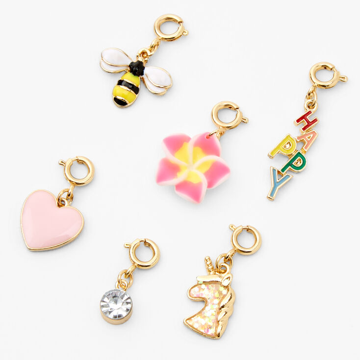 &#39;Make Your Own&#39; Charm Bracelet - Gold,
