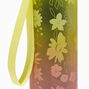 Yellow &amp; Orange Ombr&eacute; Floral Water Bottle,
