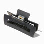 Matte Black Rectangular Hair Claw,