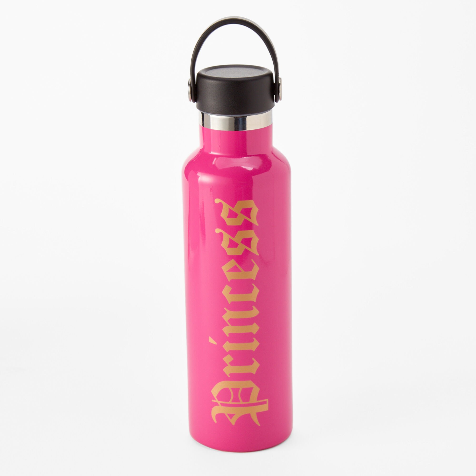Queen in Training Pink Metal Water Bottle,
