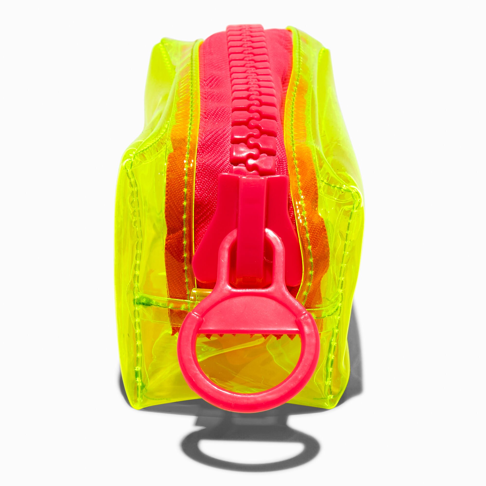 Yellow Neon Colourblock Pencil Case,