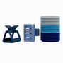 Blue Athletic Hair Claws &amp; Hair Ties - 14 Pack,