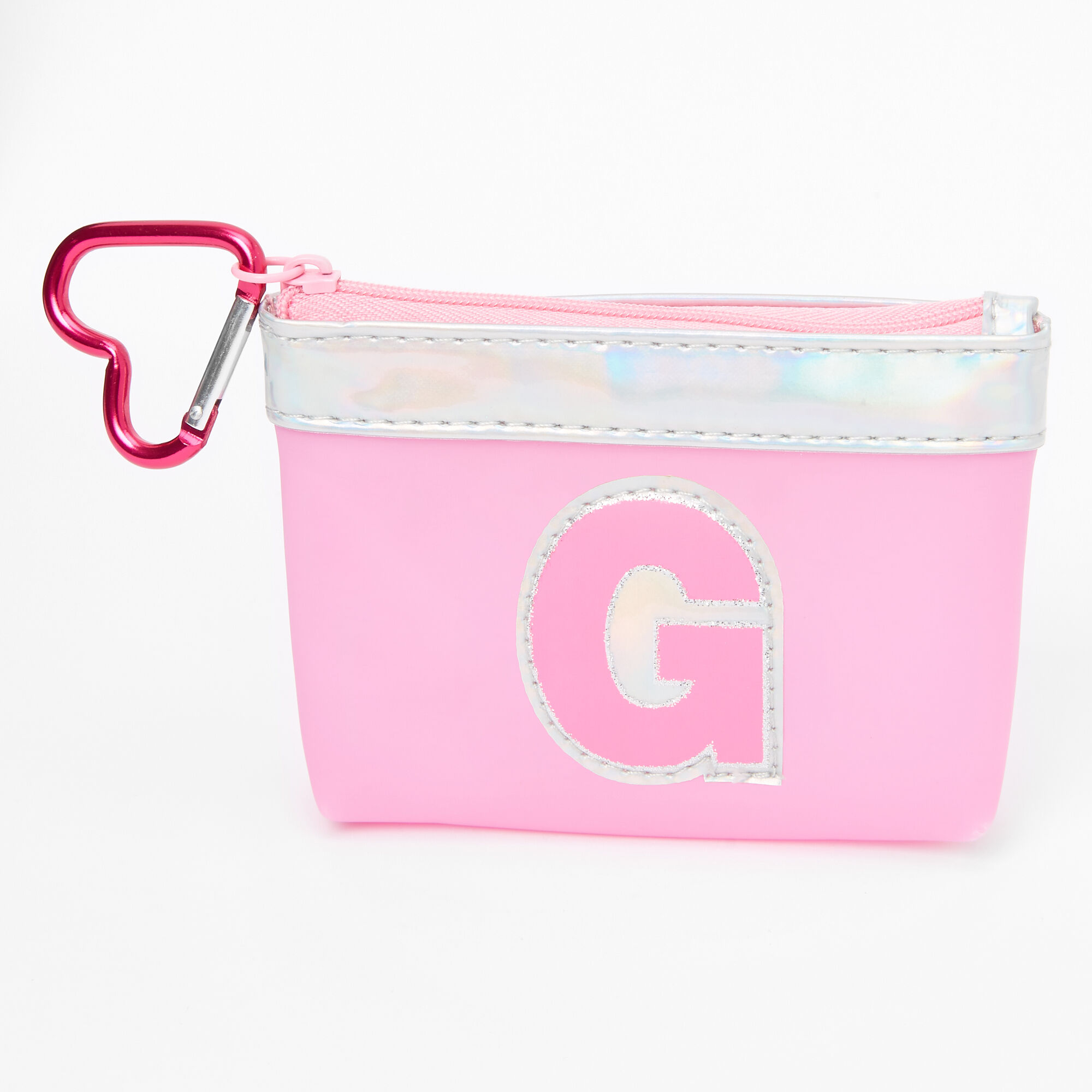 Pink Initial Coin Purse G