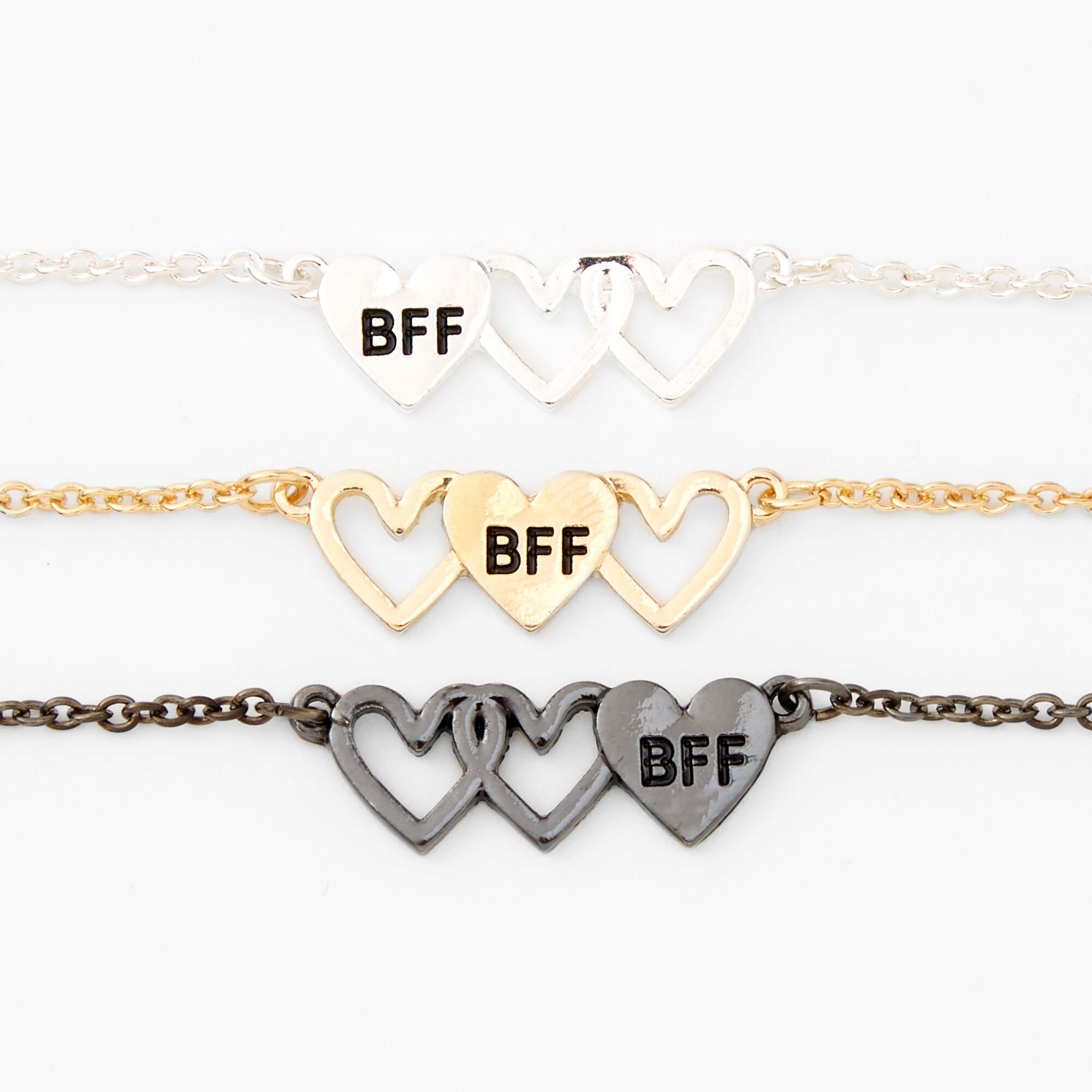 BFF Bracelets 3 Pack Claire s US