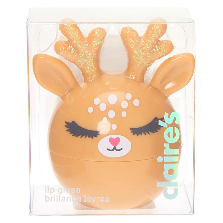 Reindeer Lip Gloss Pot - Vanilla Frosting,