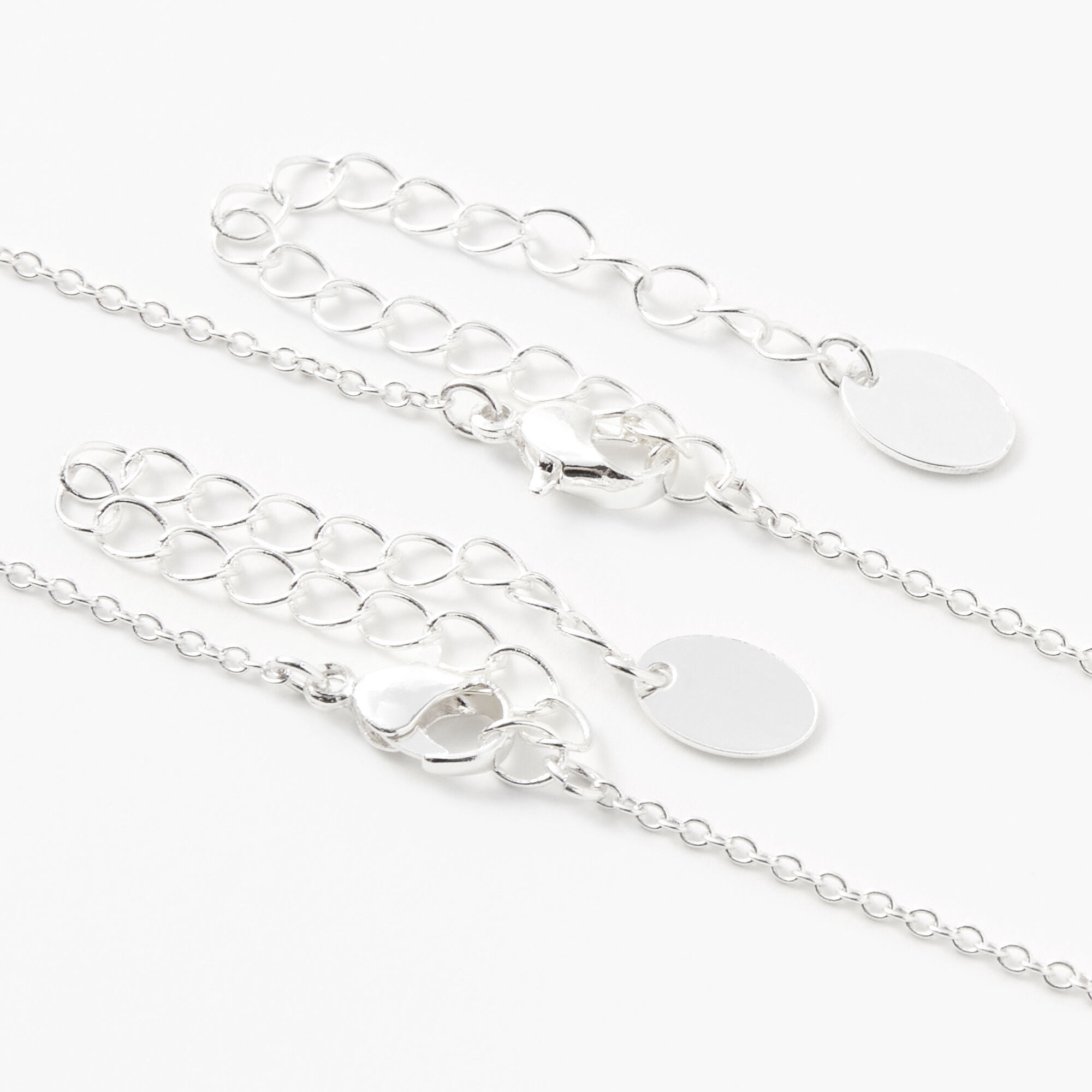 Best Friends Glow in the Dark Cat Pendant Necklaces - 2 Pack,