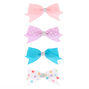 Claire&#39;s Club Hair Bow Clips - 4 Pack,