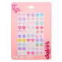 Claire&#39;s Club Sweet Treat Stick On Earrings - 30 Pack,