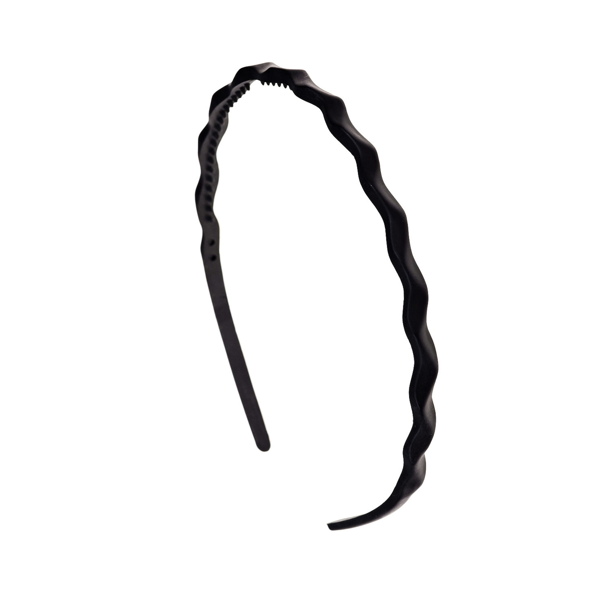View Claires Twisted Matte Headband Black information