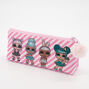 Trousse &agrave; crayons &agrave; rayures confiserie L.O.L Surprise!&trade; - Rose,