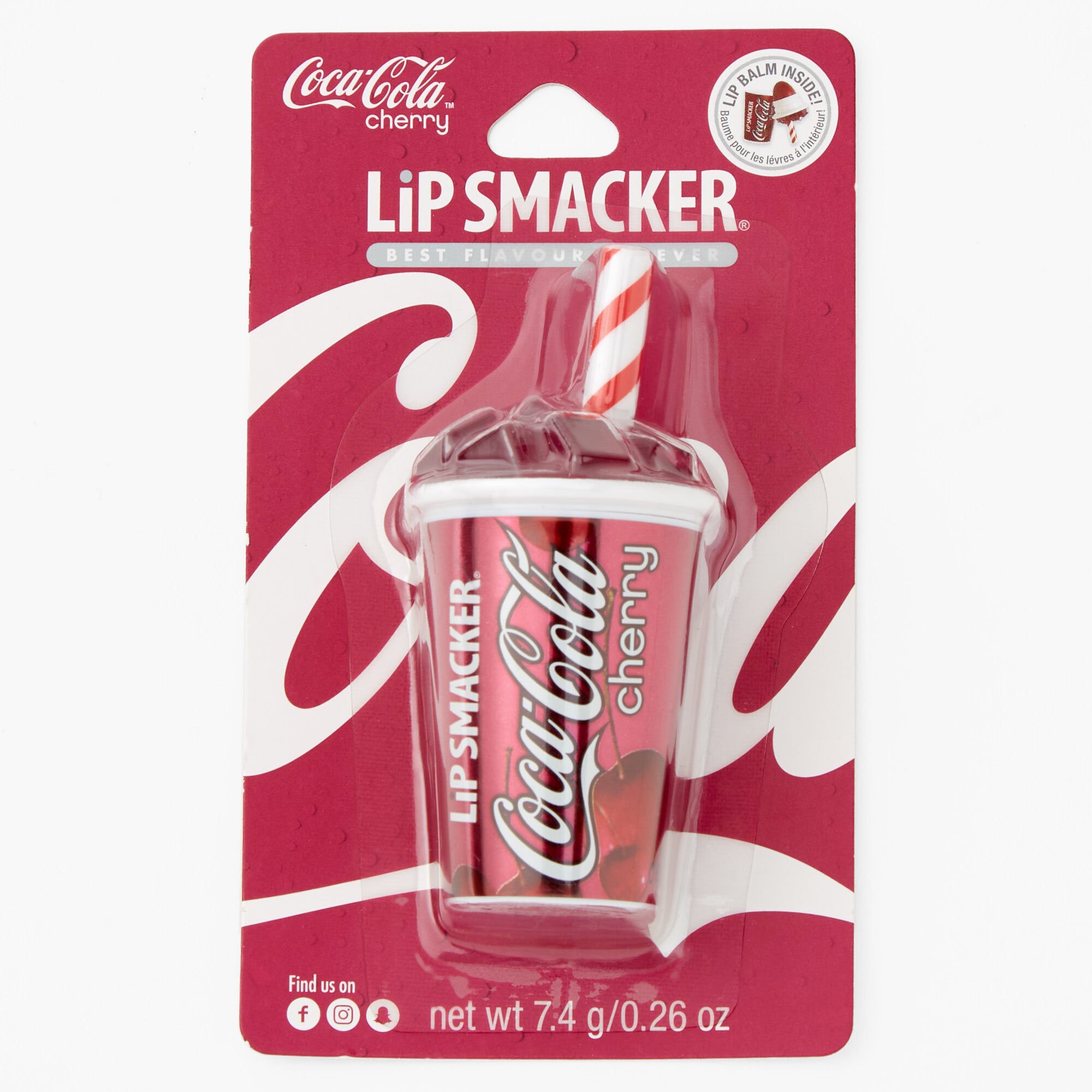 View Claires Lip Smacker CocaCola Cherry Cup Balm information