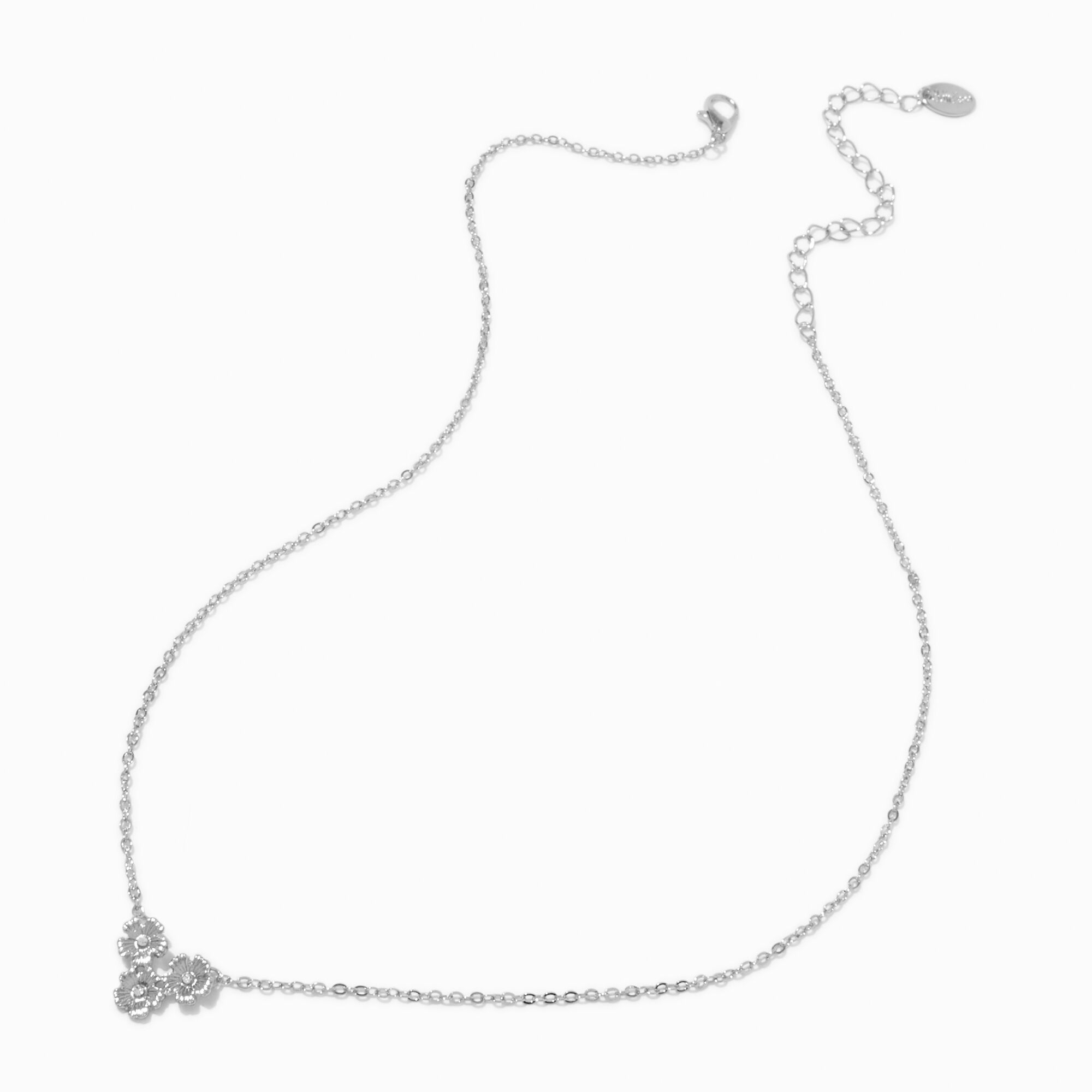 Silver-tone Celestial Toggle Pendant Necklace,