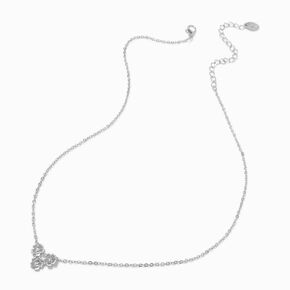 Silver-tone Celestial Toggle Pendant Necklace,