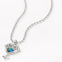 Collier &agrave; pendentif c&oelig;ur dauphin d&rsquo;humeur couleur argent&eacute;e,