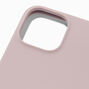 Solid Mauve Silicone Phone Case - Fits iPhone&reg; 13 Pro Max,