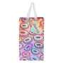 Holographic Donut Small Gift Bag - Pink,