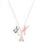 Postcard From Paris Long Pendant Necklace,