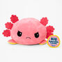 TeeTurtle&trade; Claire&#39;s Exclusive Big 8&#39;&#39; Reversible Plushies Yellow &amp; Pink Axolotl,