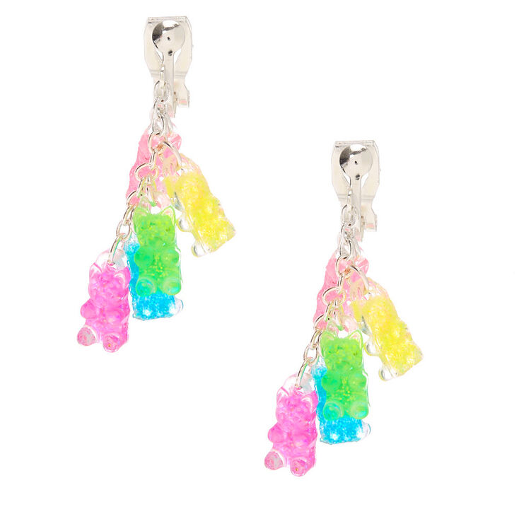 Gummy Bears&reg; Clip-On Drop Earrings,
