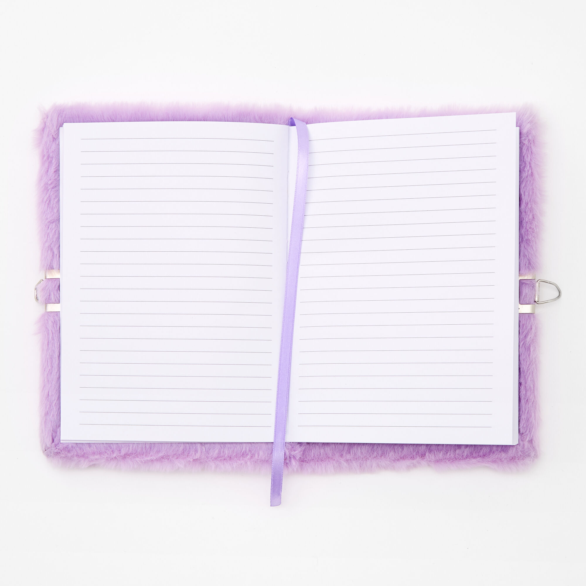 Giant Initial Furry Lock Diary - K,