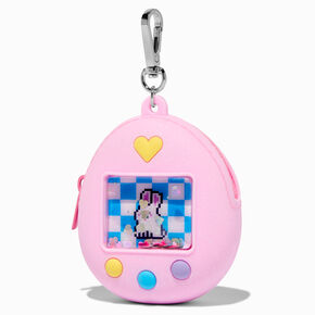 Virtual Pet Jelly Coin Purse Keychain,