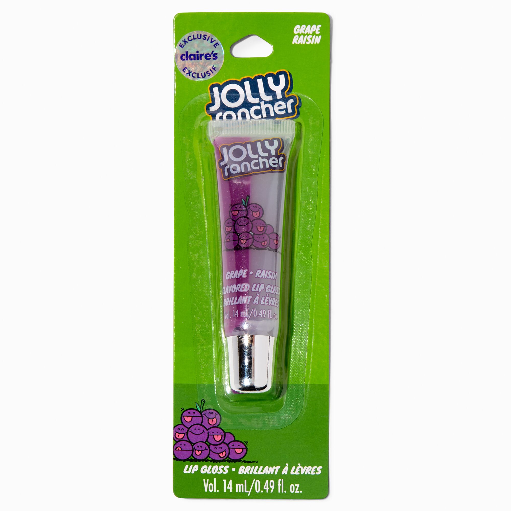 Jolly Rancher® Claire's Exclusive Flavored Lip Gloss Tube - Grape,