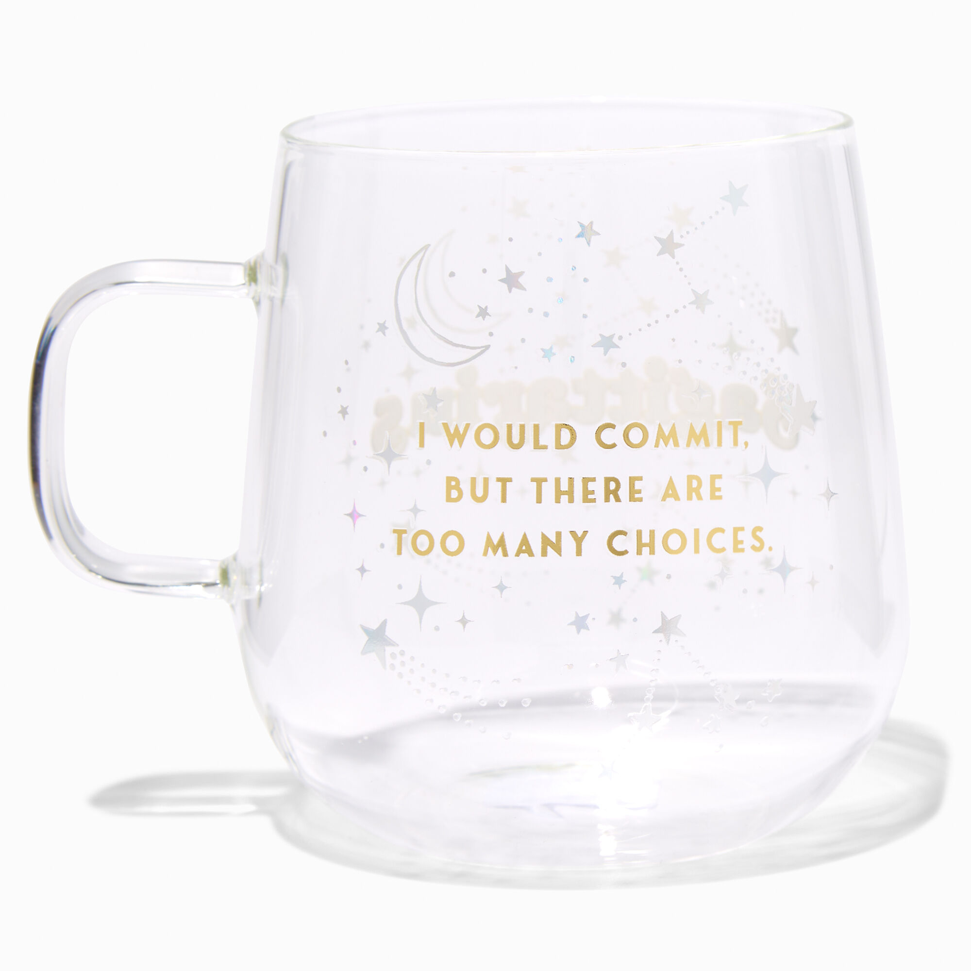 Zodiac Glass Mug - Sagittarius,